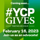 #YCPGives Together we evolve 