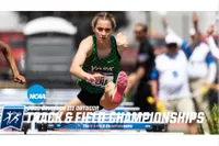 Julia Pena competing in the NCAA Champs 
