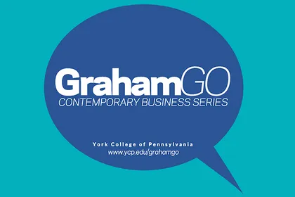 Graham Go contemporary business series webinar at York College 