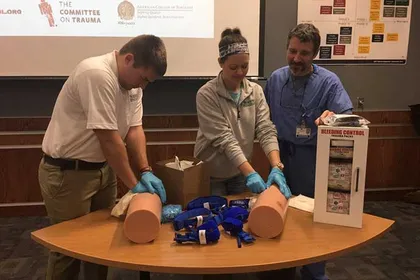 The Stabler Department of Nursing and Wellspan Health are partnering with York City schools to introduce the “Stop the Bleed” program to students, families, and staff. 