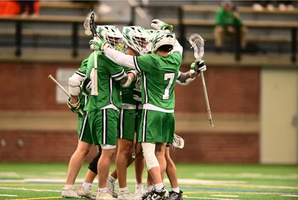 Men's Lacrosse during a game 