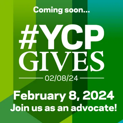 Save the date for #YCPGives on February 8, 2024